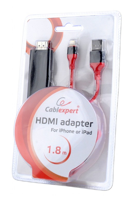 HDMI adapter voor iPhone of iPad - 1.8 meter